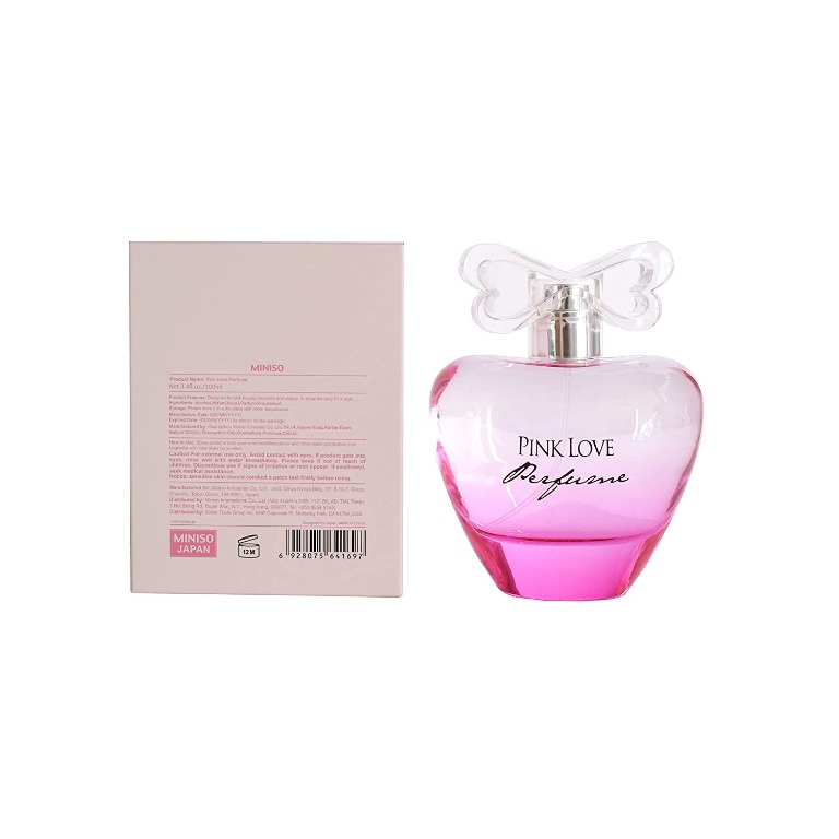Miniso Pink love Perfume, Beauty 