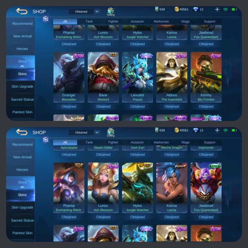 Mobile Legend Account, Toys & Games, Video Gaming, Video Games on Carousell