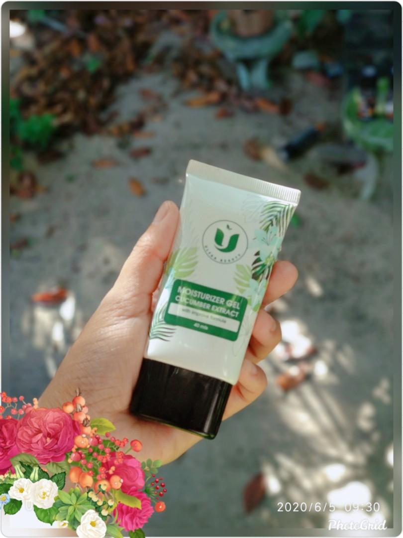 moisturizer gel cucumber extract