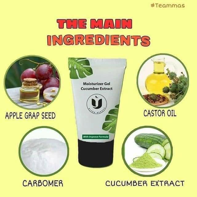 moisturizer gel cucumber extract