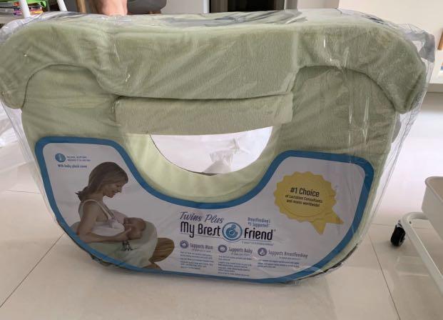 My Brest Friend twin plus size feeding pillow Babies Kids Nursing Feeding Breastfeeding Bottle Feeding on Carousell