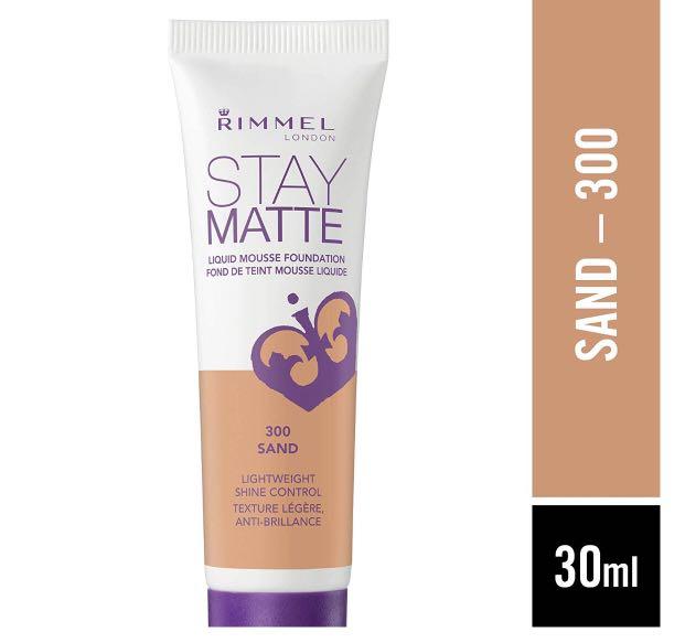 make up rimmel stay matte
