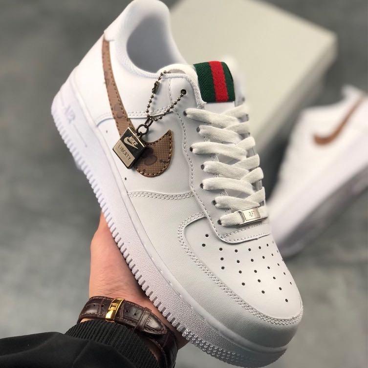 Nike Air Force 1 x Customised Gucci 