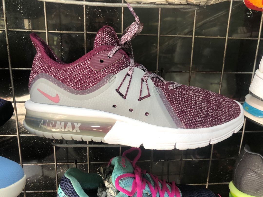Air max sequent 2 femme bordeaux clearance