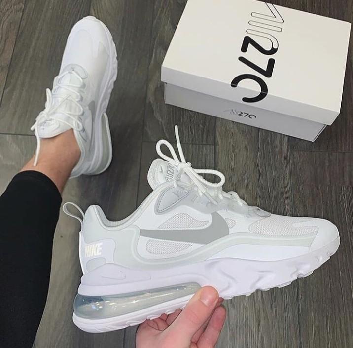 Air max 270 react clearance women's outfit
