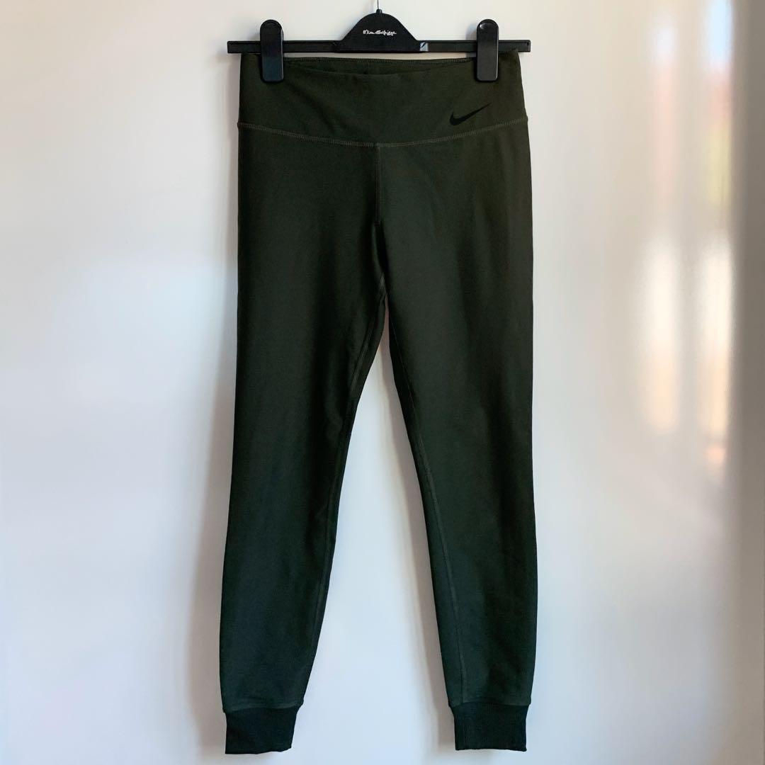 olive green nike shorts womens