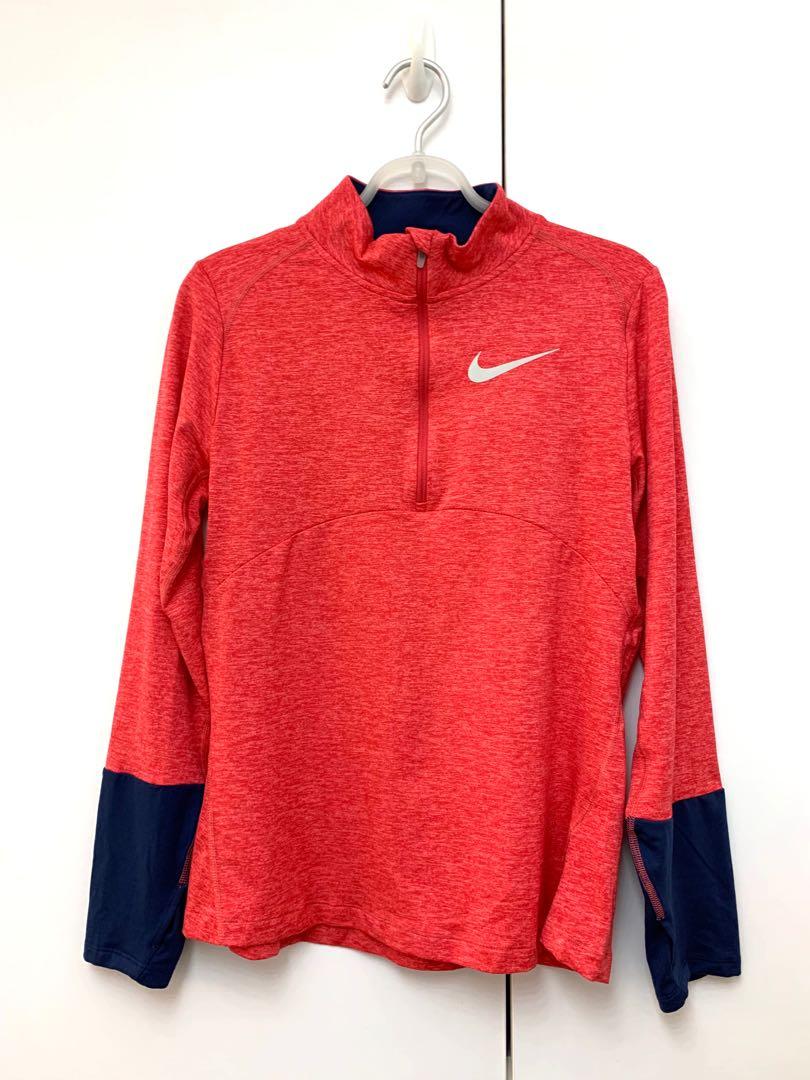 girls red nike shirt