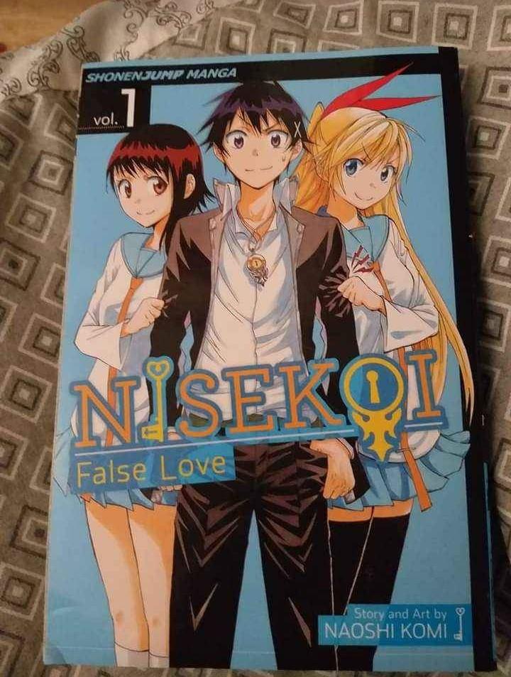 Nisekoi Manga 1 2 3 Books Comics Manga On Carousell