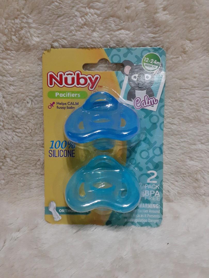 nuby silicone pacifier
