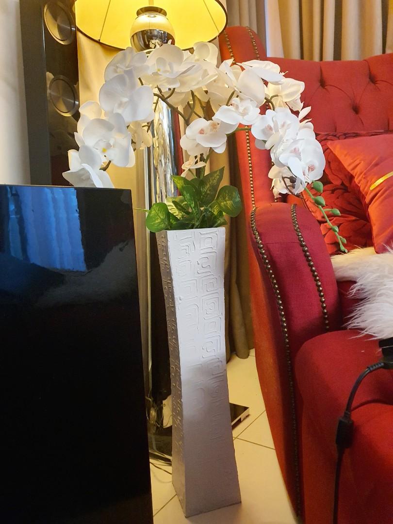 Orchid Tall Vase Flower Pot Home Furniture Home Decor On Carousell