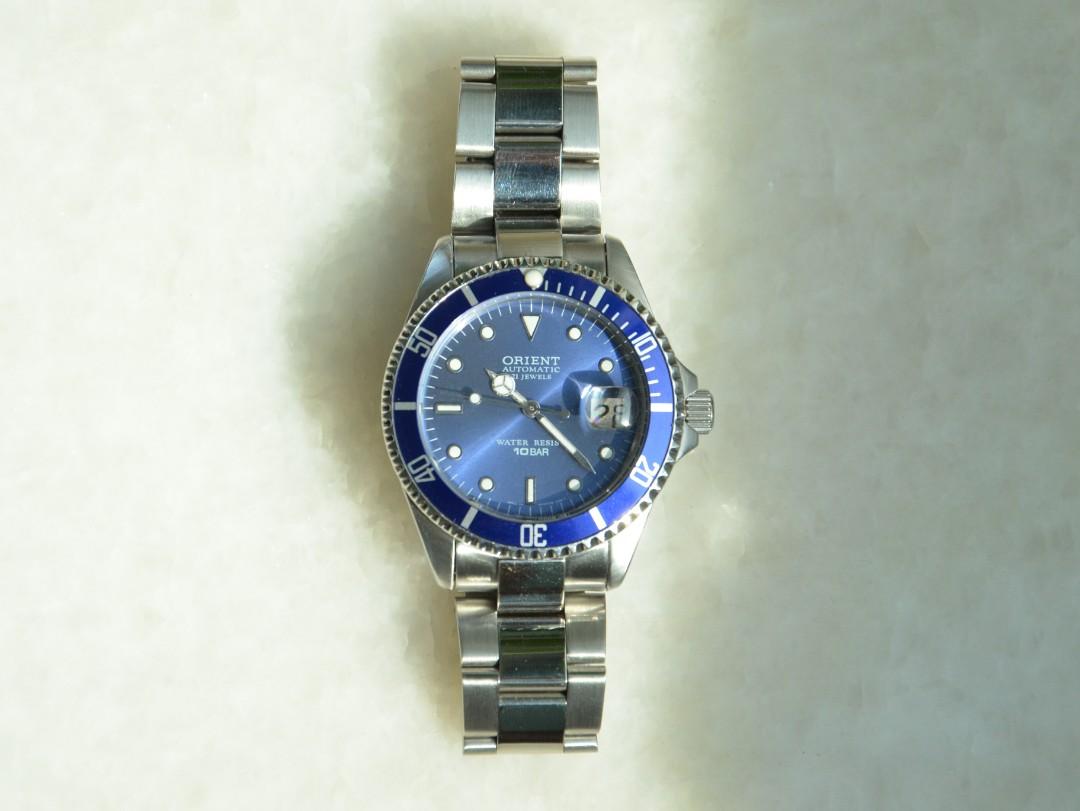Orient submariner on sale automatic