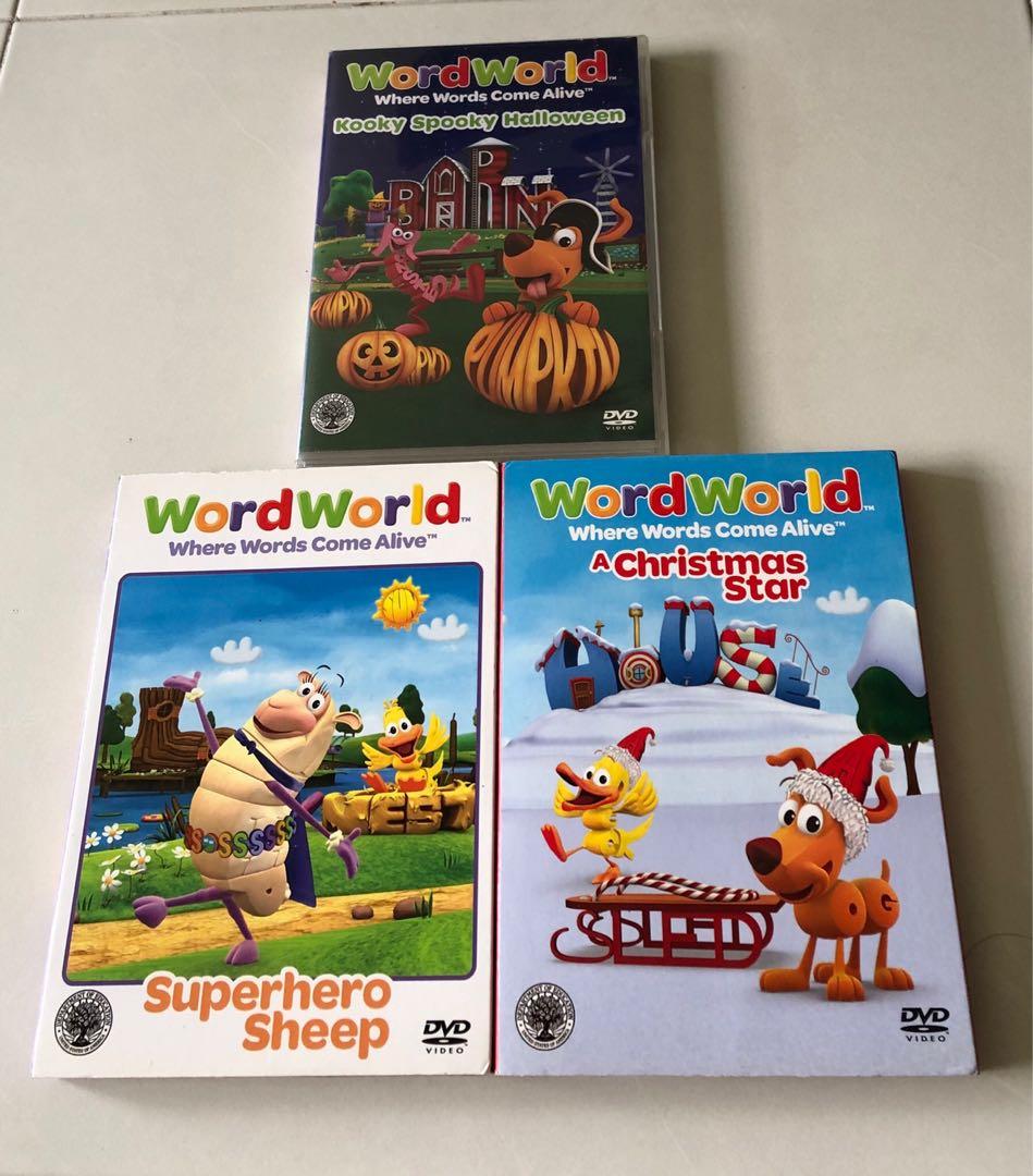 Original DVD WordWorld x3, Hobbies & Lifestyle, Music & Media, CDs