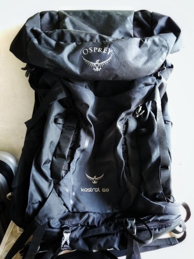 OSPREY Kestrel 68L Backpack Rucksack 登山/旅行大背囊, 男裝, 袋, 背包 - Carousell