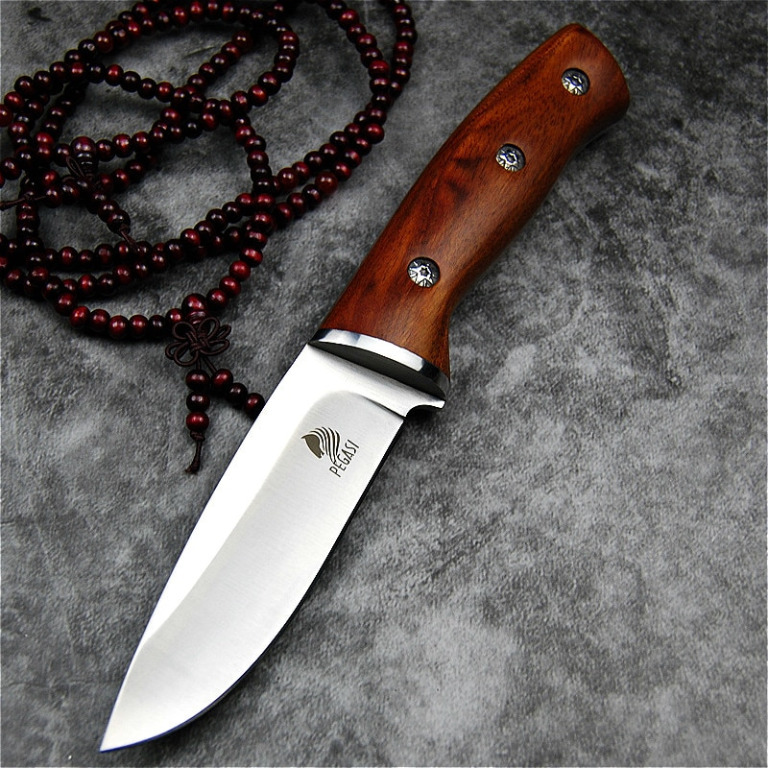 PEGASI Japanese mirror light high quality 9CR18Mov tactical knife