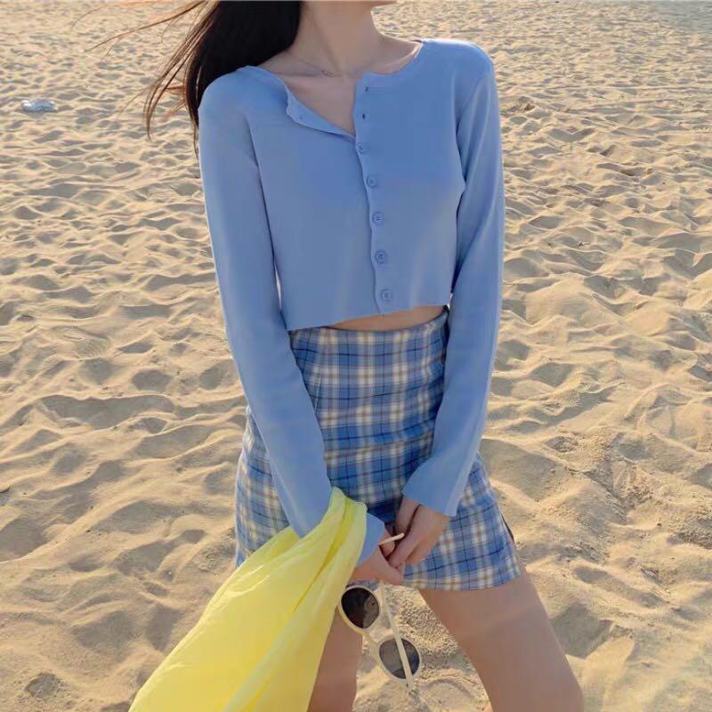 Po Tiktok Tumblr Aesthetic Korean Style Botton Down Long Sleeve Cardigan Top Women S Fashion Clothes Tops On Carousell It's where your interests connect. sgd