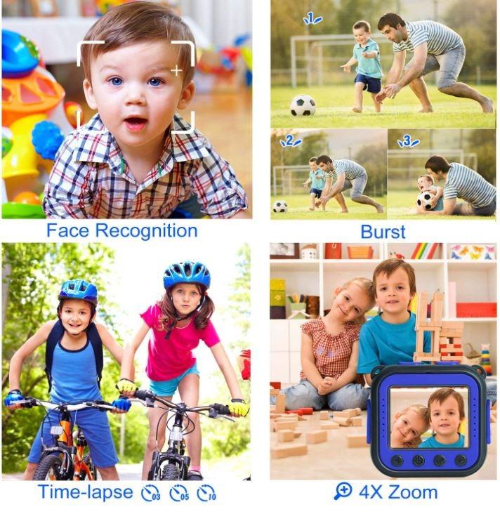 PL DROGRACE Children Kids Camera Waterproof Digital Video HD Action Camera  1080P Sports Camera Camcorder DV for Boys Girls Birthday Gifts Learn Camera  Toy 1.77 Inch LCD Screen, Hobbies  Toys, Toys