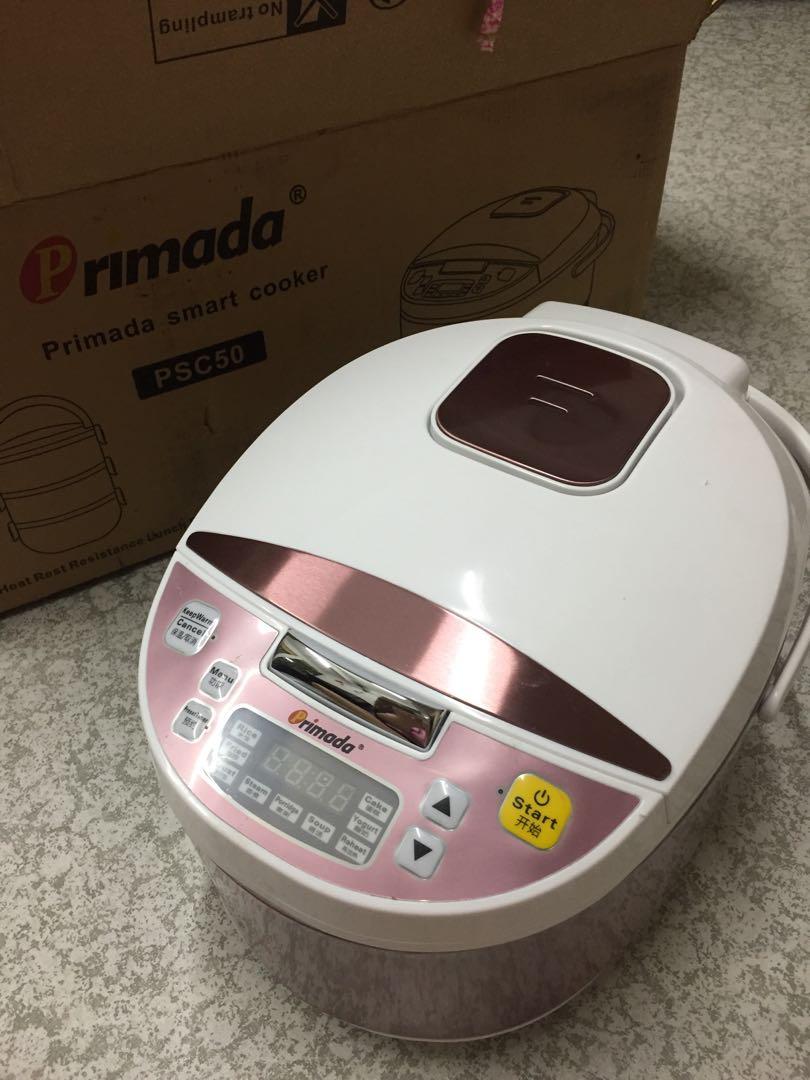 Primada Microcomputer Rice Cooker Psc50 Kitchen Appliances On Carousell
