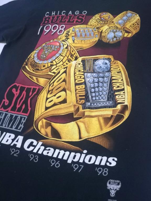 Chicago bulls 6 rings shirt 2025