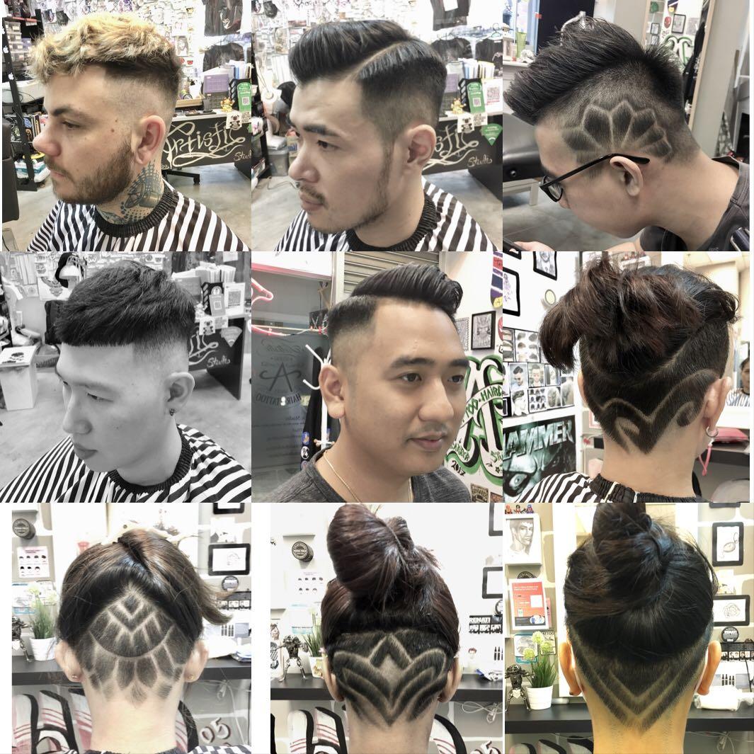 Professional Haircut Hair Tattoo Health Beauty Men S Grooming On Carousell