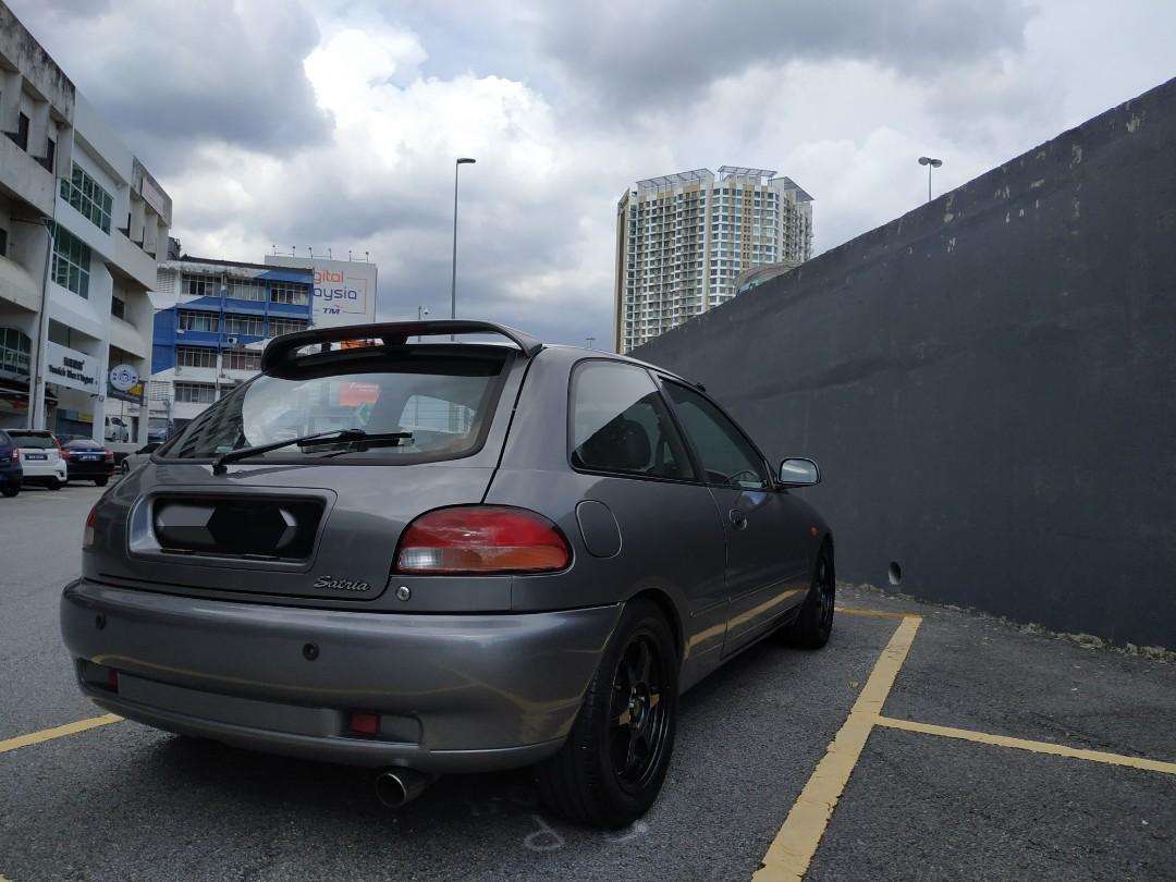 Proton Satria 1.3 GLi 2002, Cars, Cars for Sale on Carousell