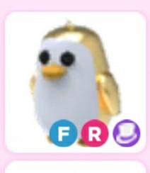 4 golden penguin legendary bundle roblox adopt me pets toys games video gaming in game products on carousell