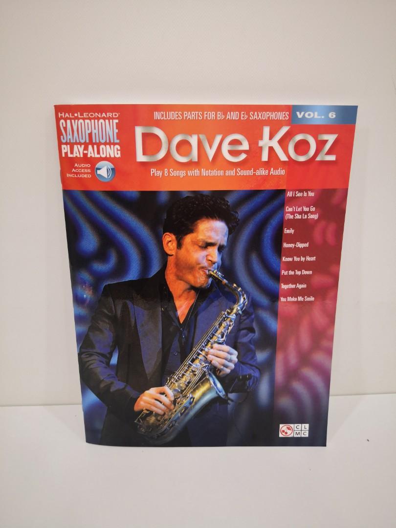 S100 Brand new Saxophone PlayAlong Dave Koz 105[Original
