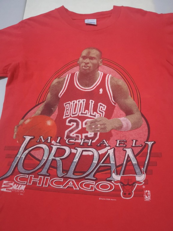 Salem vintage NBA Chicago Bulls Michael Jordan shirt, Men's