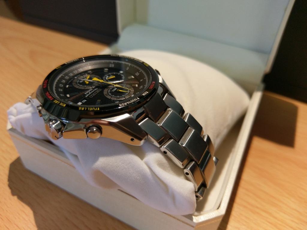 SEIKO Men s Chronograph 100M Model 7T62 OKEO Men s Fashion