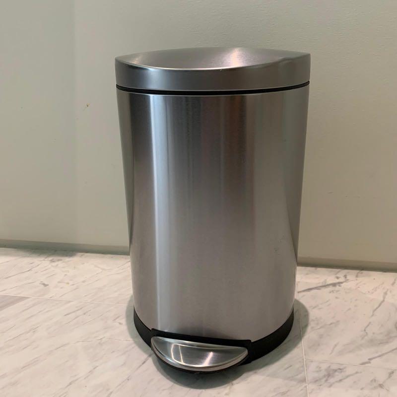 Simplehuman Cw1833 Semi Round Step Can 10l Furniture Others On Carousell
