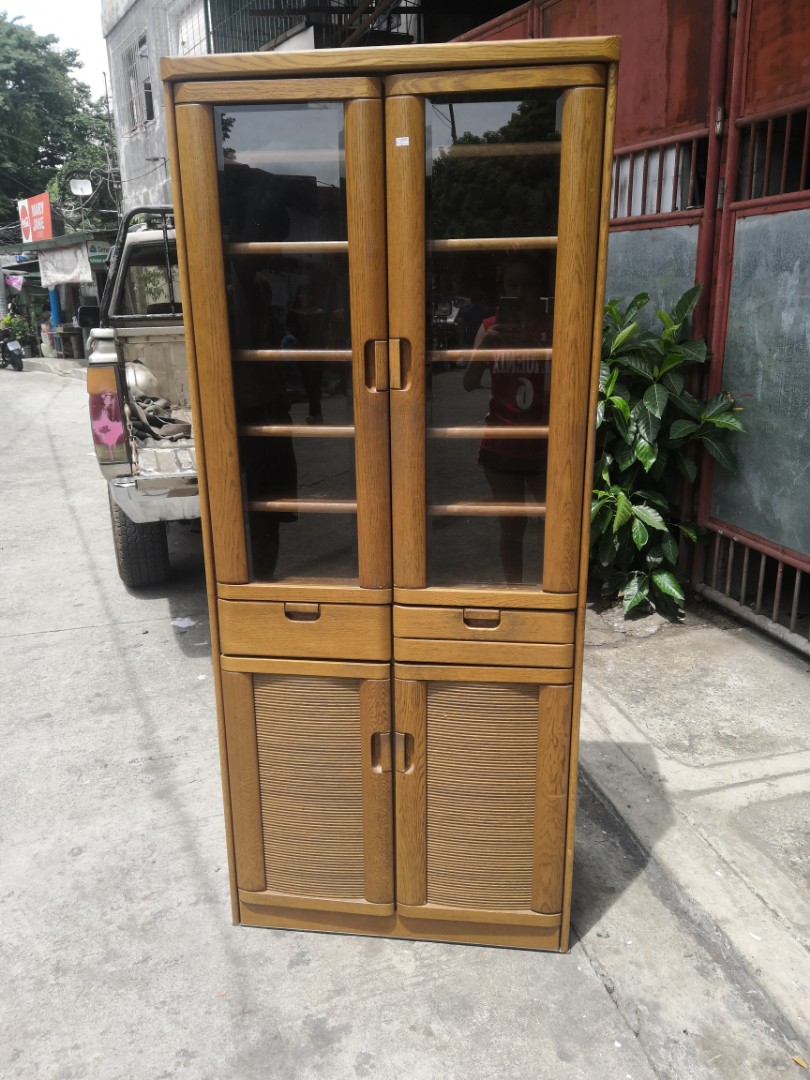Slim Type Kitchen Cabinet Home Furniture Furniture Fixtures Shelves Drawers On Carousell