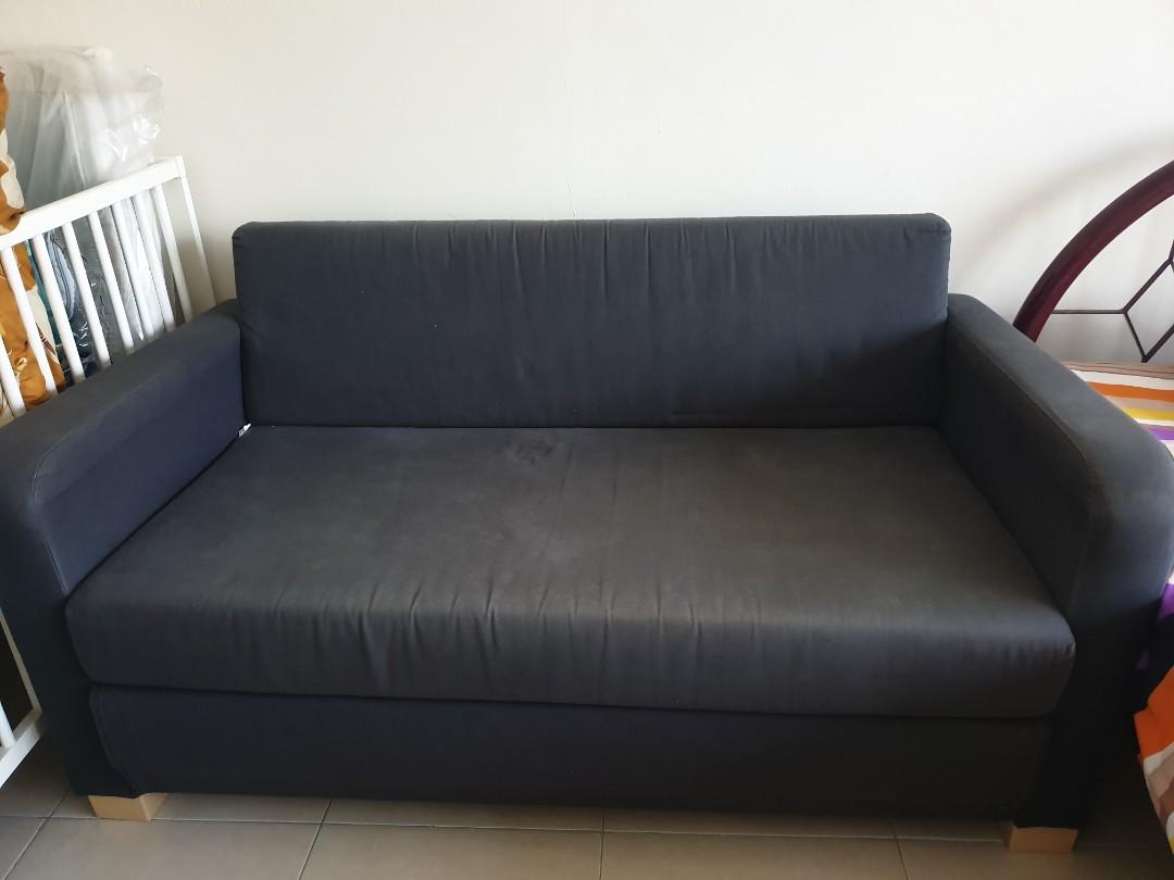 Sofa Bed Ikea Home Furniture Furniture On Carousell