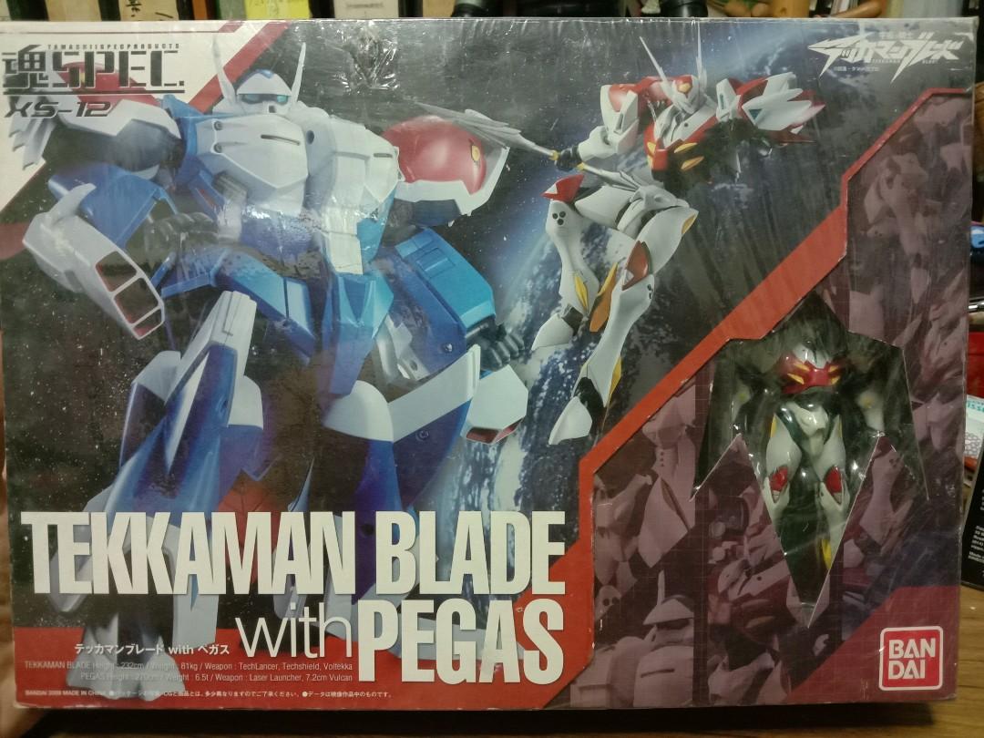 Spec Xs 12 Tekkaman Blade With Pegas Toys Games Action Figures Collectibles On Carousell