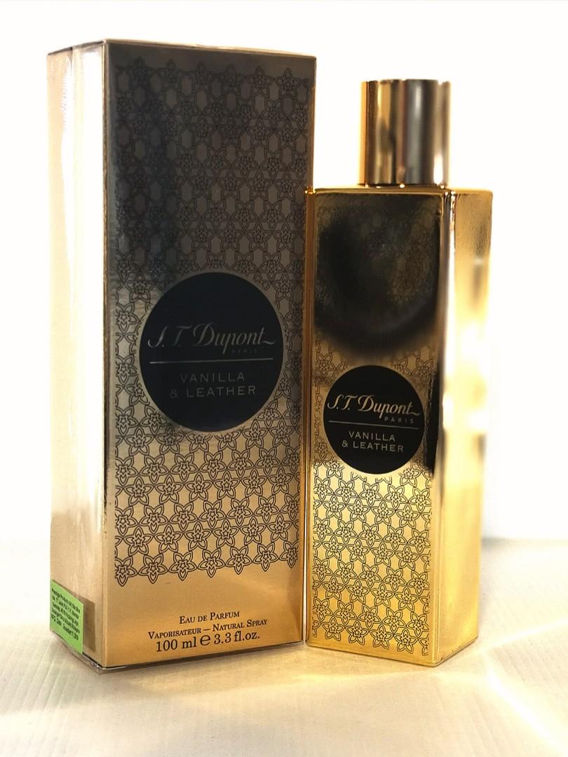 St dupont vanilla new arrivals & leather perfume
