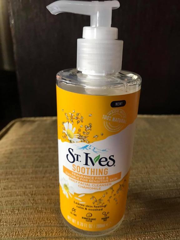 st ives calming cleanser