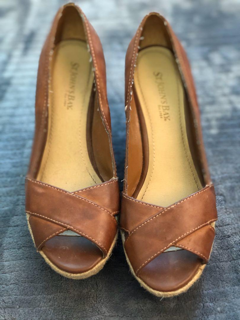 peep toe flat espadrille sandals