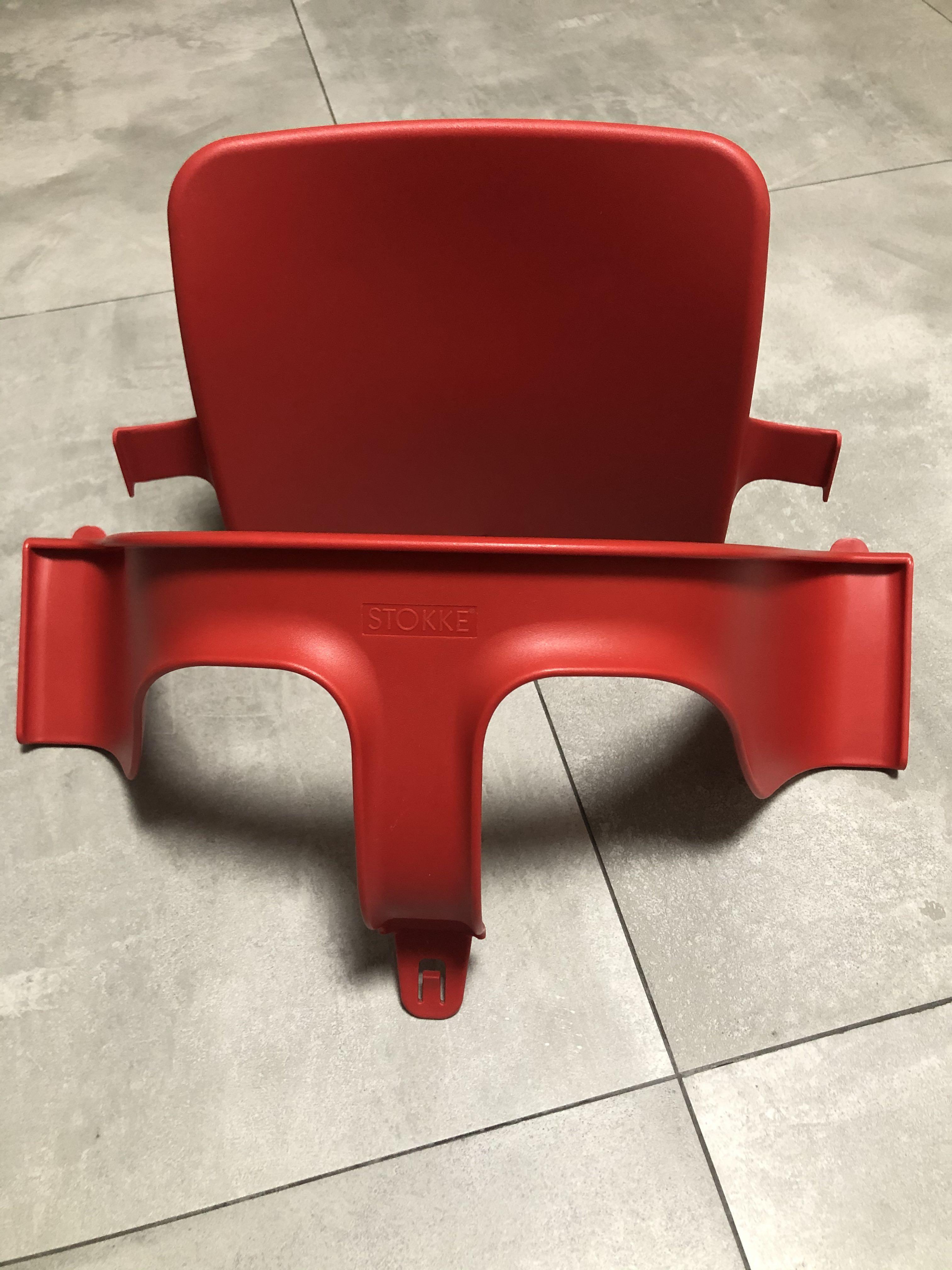 tripp trapp baby set red