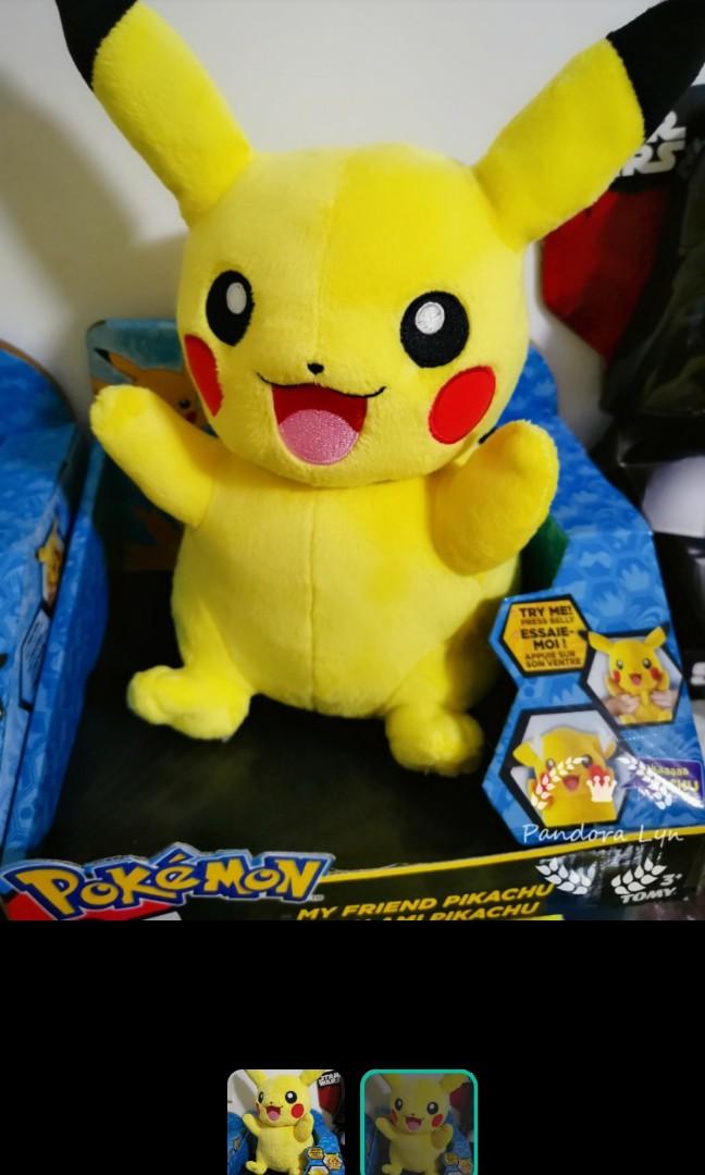 talking pikachu toy