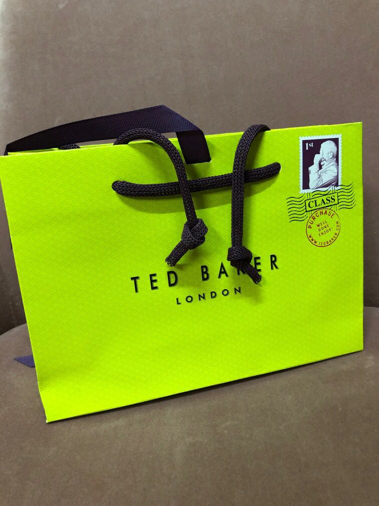 Ted baker paper gift bag new arrivals