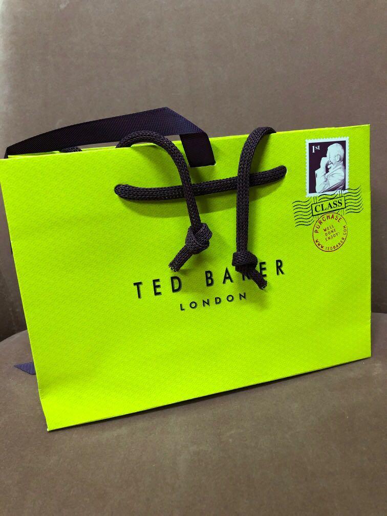 Ted baker paper bag new arrivals