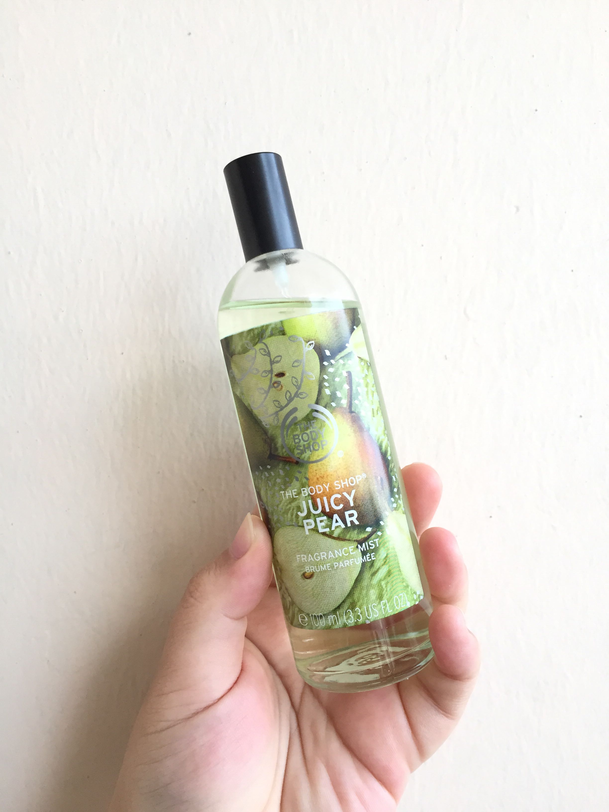The body shop juicy pear fragrance mist deals