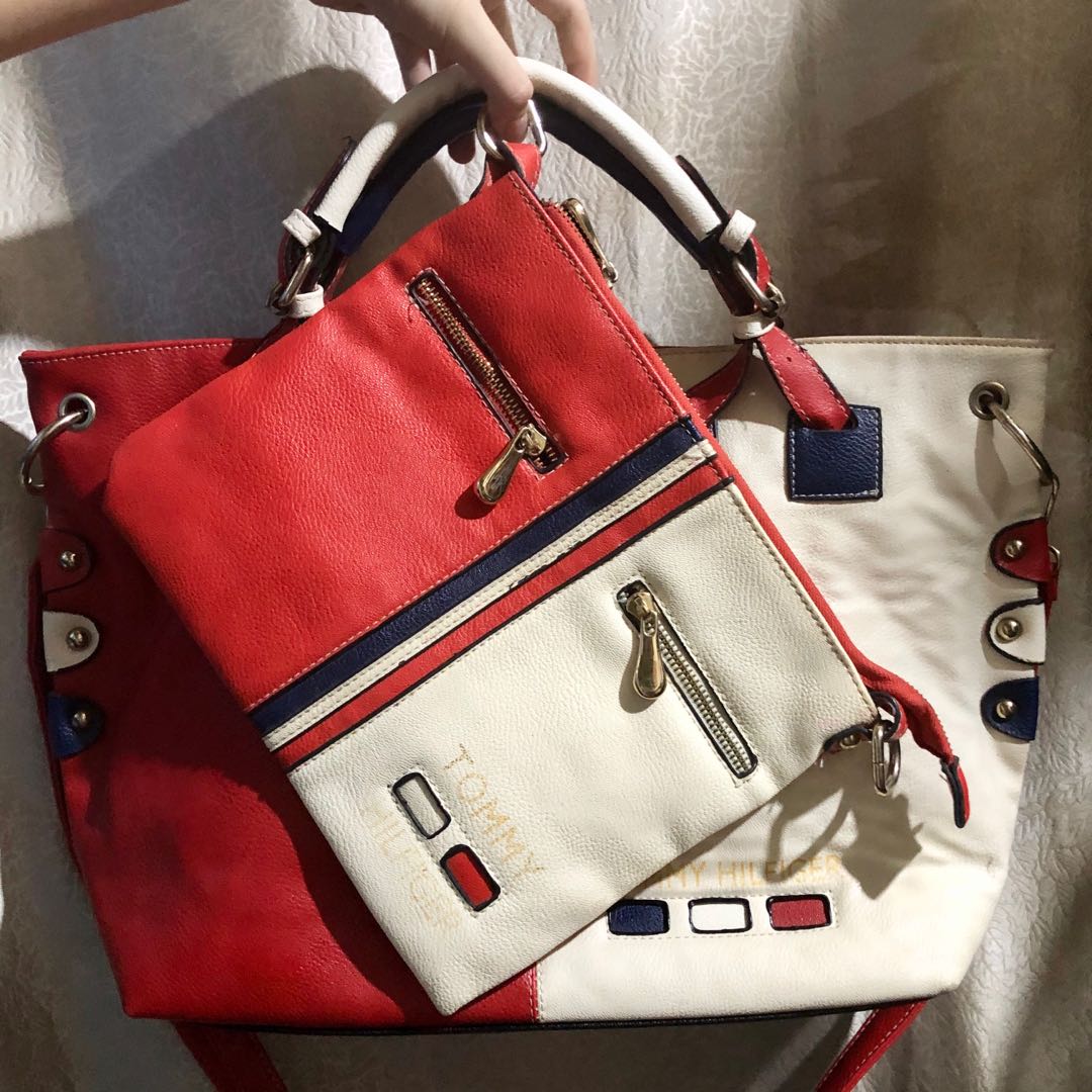 tommy hilfiger bag set