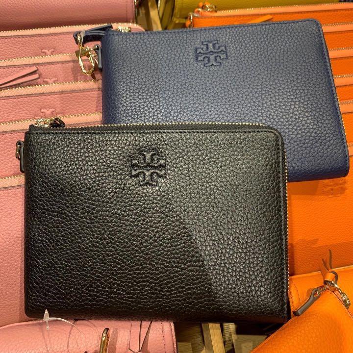 Tory burch pouch thea zip wristlet outlet