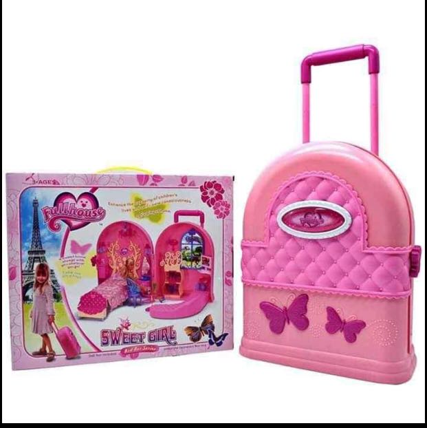 barbie suitcase toy