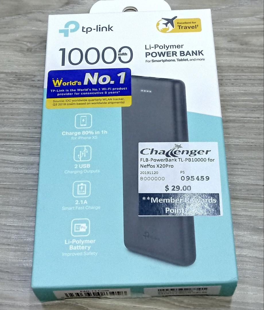 Tp Link Power Bank Mobile Phones Tablets Mobile Tablet Accessories Power Banks Chargers On Carousell