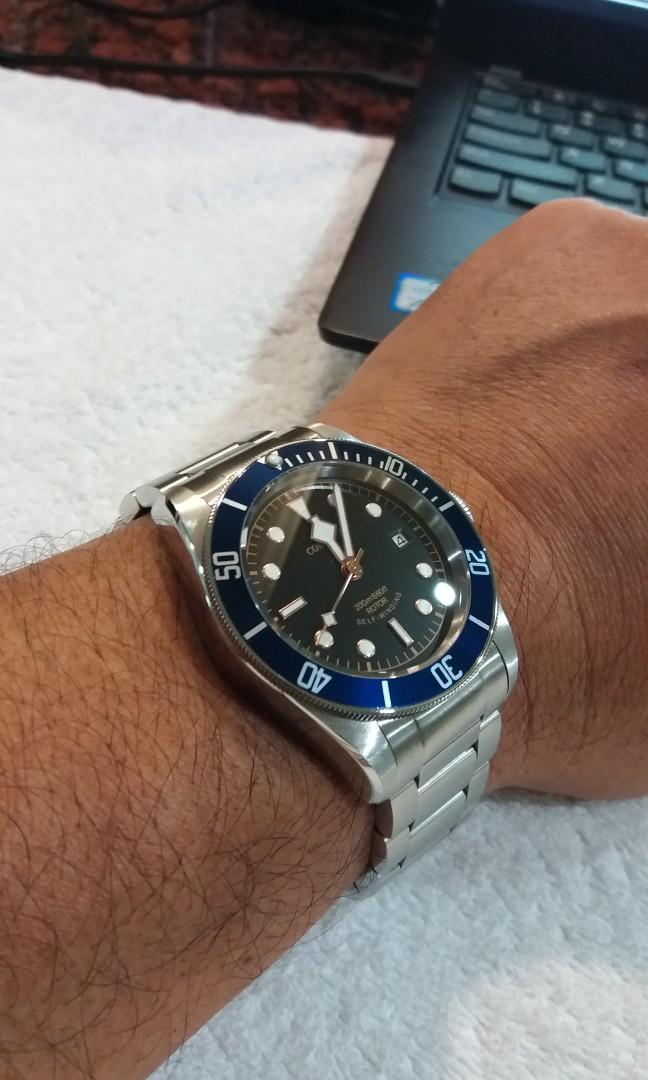 Tudor Black Bay Homage not Seiko or Rolex Men s Fashion Watches