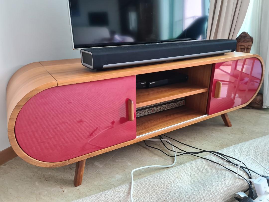 Tv Cabinet Furniture Shelves Drawers On Carousell