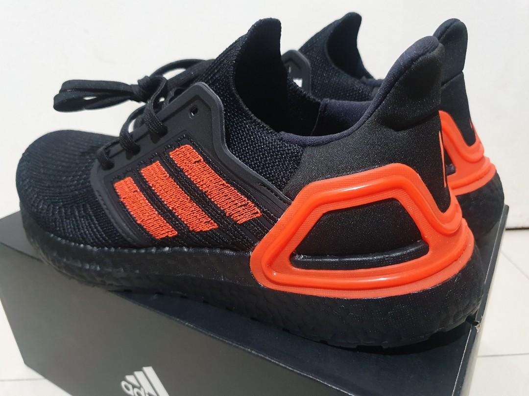 ultraboost 20 black red