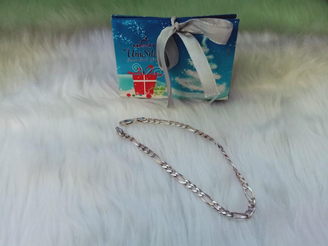 Unisilver bracelet for him on sale