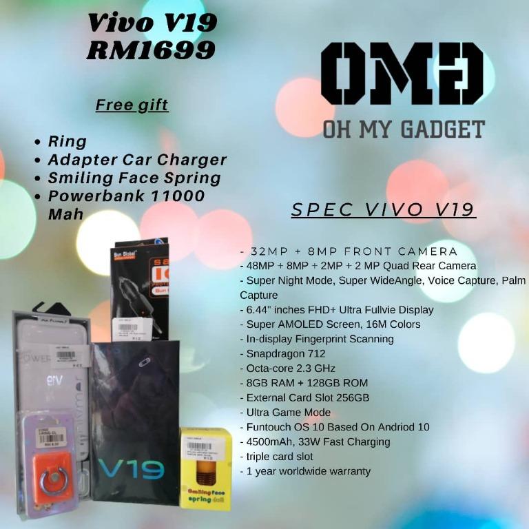Vivo V19 8gb Ram 128gb Rom Mobile Phones Tablets Android Phones Others On Carousell
