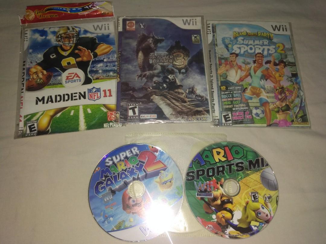 Wii Games Cd (Category: Nintendo) located in Las Pinas. Submitted by cutieswagger30 (Listing ID 1012143441, Image 2). Description: Nakatambak lang po almost new, di po masyado nagamit. Pm nlng s may gusto. Salamat. Summer Sports - SOLD Super Mario Galaxy 2 - SOLD Mario Sports Mix - SOLD Rfs: Decluttering.